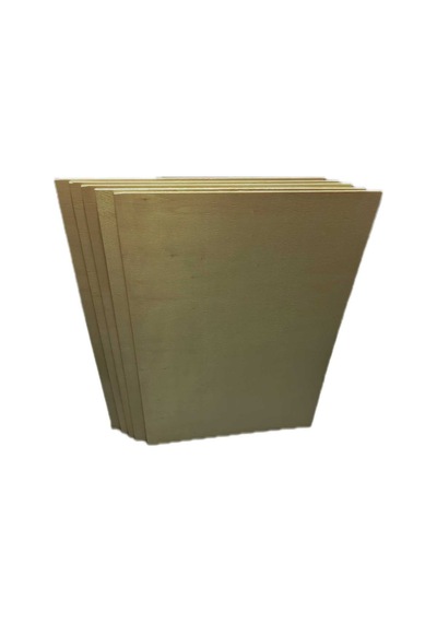 Kavak Kontrplak 12 Mm Kalınlık 30,00 X 44,00 5.li Paket 44 X 30