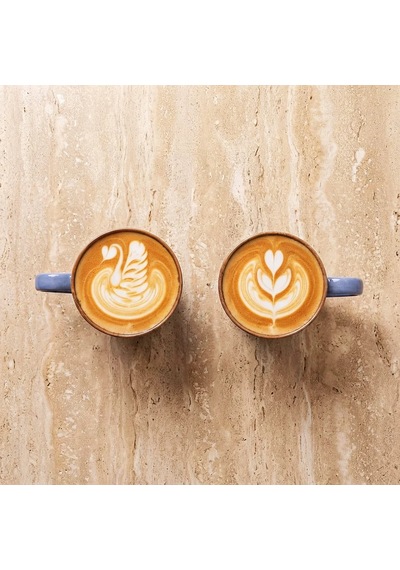 Güral Mavi Rölyef Desenli 2li Porselen Mug Seti Diğer