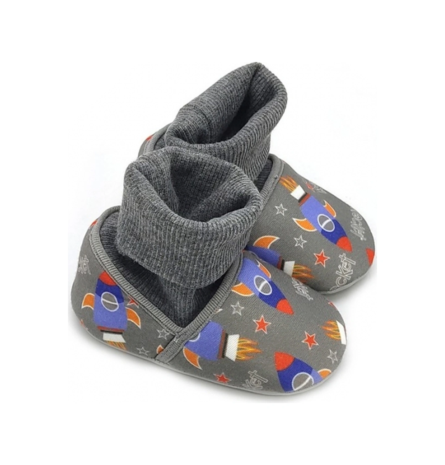 Erkek Bebek Special Patik Fun-7361 Gri