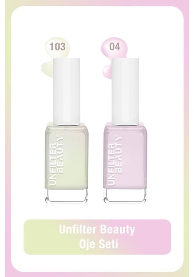 Unfilter Beauty No: 04 + No: 103 Oje Seti