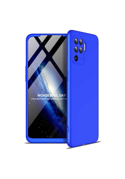 Oppo Reno 5 Lite Kılıf 360 Tam Koruma Ön Ve Arka Sert Mika Kapak Ays Gkk Kapak