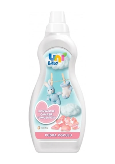Uni Baby Pudra Kokulu Hipoalerjenik Konsantre Çamaşır Yumuşatıcı 1200 ML