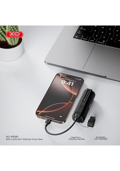 Fenerli Mini Powerbank 5000mah Type-c Lightning, Ultra Taşınabilir Şarj Cihazı, Led Fenerli, Type-c Giriş-çıkış, 10.5w Hızlı Şarj Destekli, Kompakt Ve Hafif Taşınabilir Powerbank, Pr281, Siyah Fenerli Mini Powerbank 5000mah Type-c Lightning, Ultra Taşınabilir Şarj Cihazı, Led Fenerli, Type-c Giriş-çıkış, 10.5w Hızlı Şarj Destekli, Kompakt Ve Hafif Taşınabilir Powerbank, Pr281, Siyah