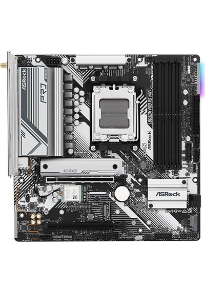 Asrock B650m Pro Rs Wifi Amd B650 Soket Am5 Ddr5 7200 Oc Mhz Aaaa11asr0037