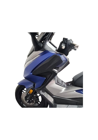 GP Kompozit Honda Forza 250 2021-2022 Uyumlu Üst/Alt Bacak ve Grenaj Koruma Seti Siyah
