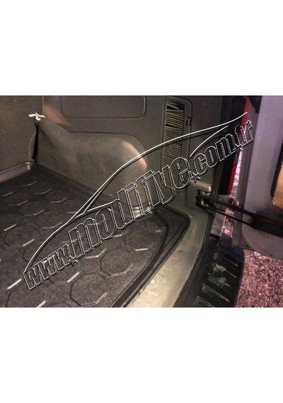 Opel Combo 2003-2004 3D Kauçuk Bagaj Havuzu Kokusuz