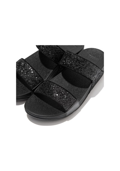 Roncato 339 Black Glitter Terlik Kadın Diğer Et3-339 Fitflop Lulu Glitter Slides Black Glitter Siyah