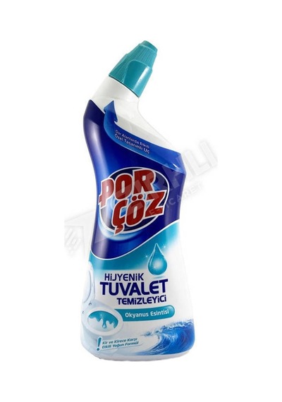 2 Adet Porçöz Tuvalet Temizleyici Jel Okyanus Kokusu 750 Ml