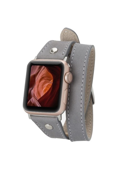 Apple Watch Uyumlu Deri Kordon 42-44-45mm Slim Dt Strst9 Diğer