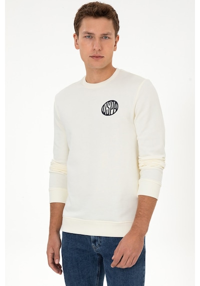 U.s. Polo Assn. Erkek Sweatshirt Bej