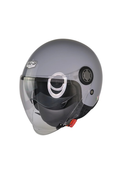 Fr-612 Nardo Gri Yarım Kask Güneş Vizörlü