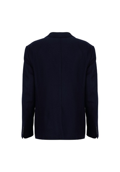 Fabrika Lacivert Erkek Slim Fit Ceket Leka