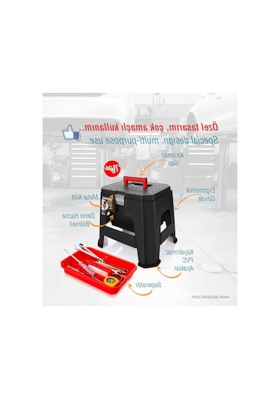 Süper Bag Tabure Takım Çantası, Taşınabilir Ve Kullanışlı