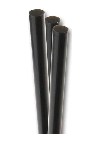 12x300mm Siyah Kalın Çubuk Silikon 1kg - Tamirat Ve Sızdırmazlık İçin En Kaliteli Silikon Çok Renkli