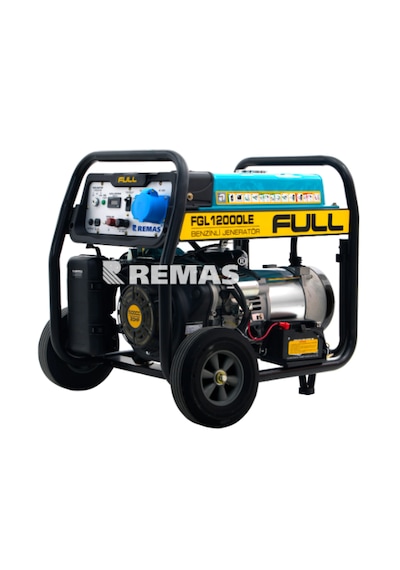 Full Fgl 12000 Le Marşlı 12 Kva Monofaze Benzinli  Jeneratör