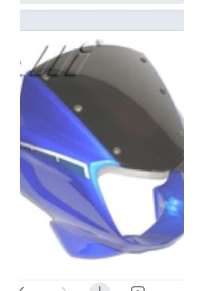 Rialli Dragon 125  Far Muhafaza-Siperlik Mavi Renk
