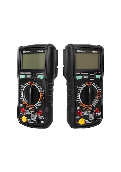 Powermaster Fy890d Digital Multimetre Ölçü Aleti True Rms