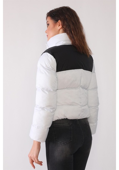 Dewberry Z6649 Kadın Kısa Mont
