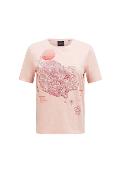 Peak Performance W Explore Graphıc Tee Kadın Günlük Tişört G79742260t Pembe