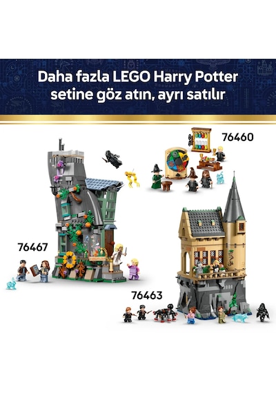 LEGO® Harry Potter™ Kazan: Gizli İksir Sınıfı 76464 - 10 Yaş Üzeri Çocuklar için Minifigür İçeren Oyuncak Yapım Seti (652 Parça)