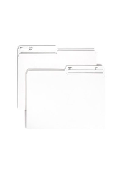 Klasör 1 2-cut 2 Wendbare Tab Gri Kutu Başına 100 10363