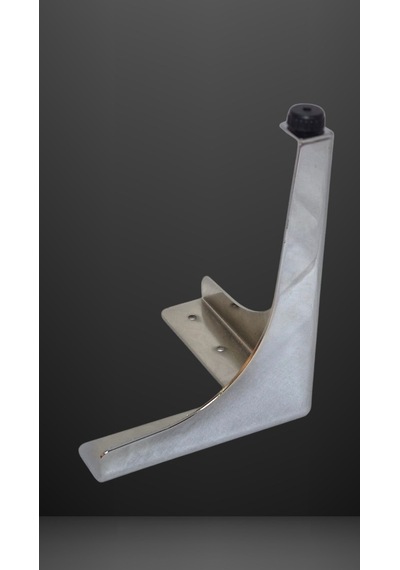 Lüks Mobilya Ayağı Metal Krom Kaplama Koltuk Kanepe Berjer Dolap Ünite Ayağı 17 Cm 4 Adet Krom
