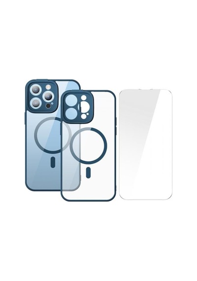 Baseus Apple Uyumlu iPhone 14 Pro Kamera Korumali Magsafe Kilif Ve Ful Kaplama 566135202