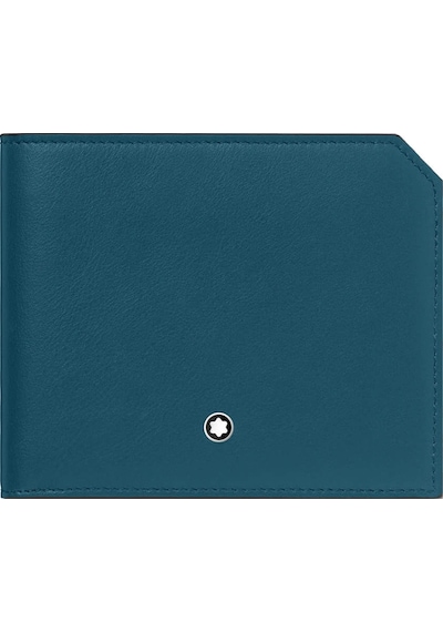 Mont Blanc Montblanc Meisterstück Selection Soft Mini 6cc Cüzdan 131242 Mavi
