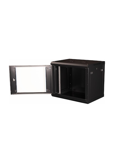 Lande 9u 19" Duvar Tipi Rack Kabinet Genişlik: 600 Mm Derinlik: 450 Mm Siyah Demonte