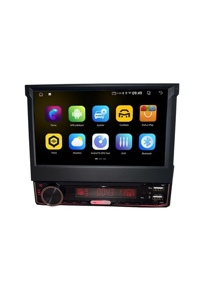 Tr Navigold Rx-500 7 2gb Ram 32gb Hafıza Wireless Carplay & Android Auto Katlanabilir Tek Din Android Multimedya Teyp