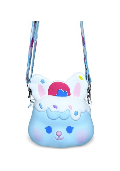 Ogi Mogi Toys Silikon Mavi Tavşan Omuz Çantası