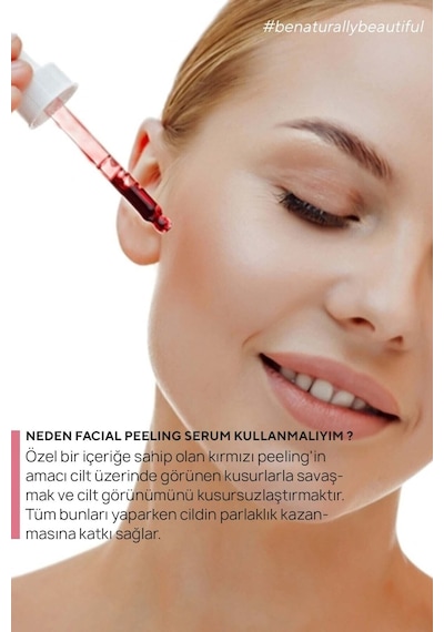 The Ceel Aha Bha Cilt Tonu Eşitleyici, Canlandırıcı, Yenileyici Kırmızı Peeling Serum 30 ml