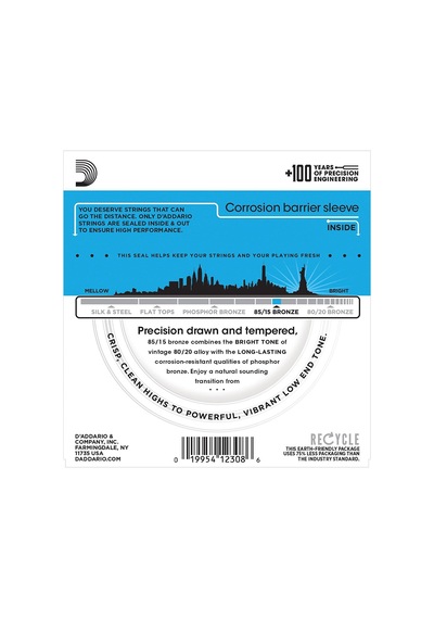 D'addario Ez910 Ez Serisi Akustik Gitar Tel Seti Light - 85/15 B