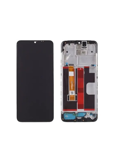 Çelik Pro Oppo Uyumlu Oppo Cph1931 A5 2020 Ekran Lcd Dokunmatik Full Çıtalı