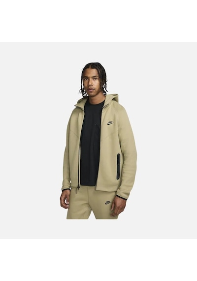 Nike Sportswear Tech Fleece Windrunner Full-zip Hoodie Erkek Sweatshirt-fb2921-277 Siyah