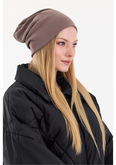 Butikgiz Termal %100 Pamuklu Soft 2 Stil 1 Arada Bere Premium Cuts Serisi Kahverengi