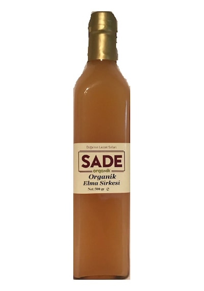 Sade Organik Elma Sirkesi 500 ML