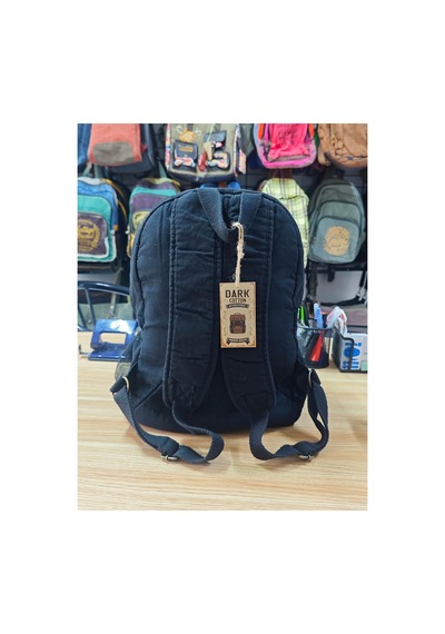 Dark Cotton New Mississippi Bag Sırt Çantası Siyah