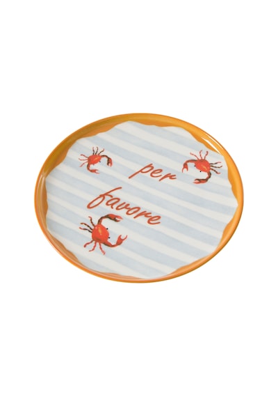 Mudo Home Costa Pasta Tabağı 21 Cm Çok Renkli