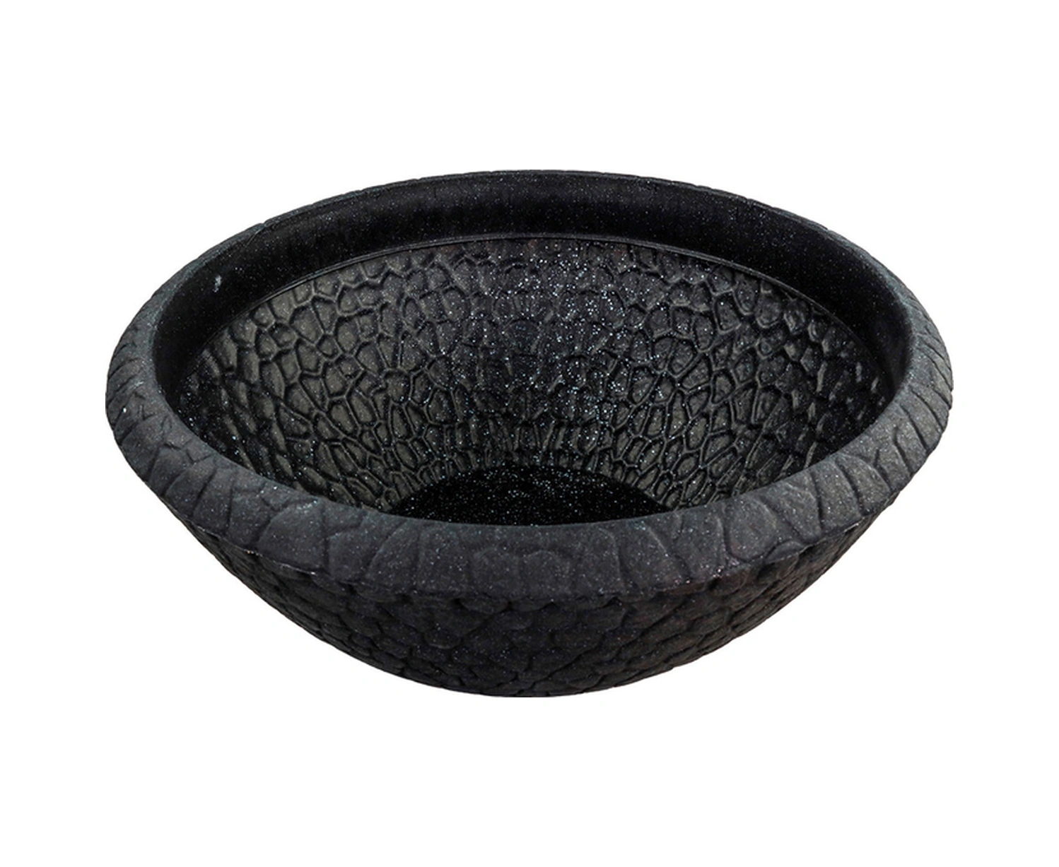 Bostann Dekoratif Saksı - Boho 280 - 40l - Antrasit