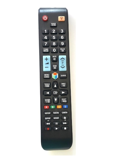 Samsung Uyumlu Smart Led Tv Kumanda + 2 Adet Pil 1078