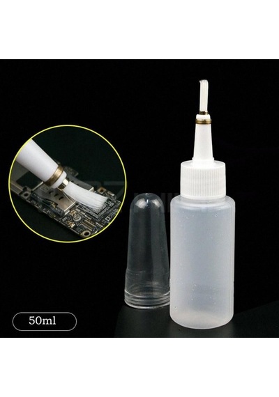 50Ml Fırça Uçlu Sıvı Saklama Şişesi Yağdanlık