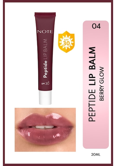 Peptide Lip Balm 04 Berry Glow Spf 30 Nemlendirici Ve Parlatıcı Renkli Dudak Balmı Diğer