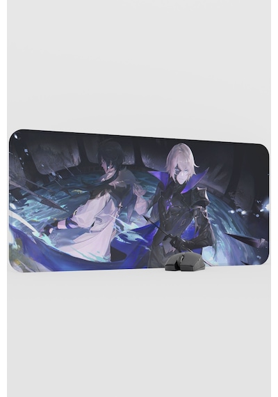 Dainsleif Genshin Impact Anime Oyuncu V4 - 90x40 Xxl Gaming Mouse Pad Fare Altlığı