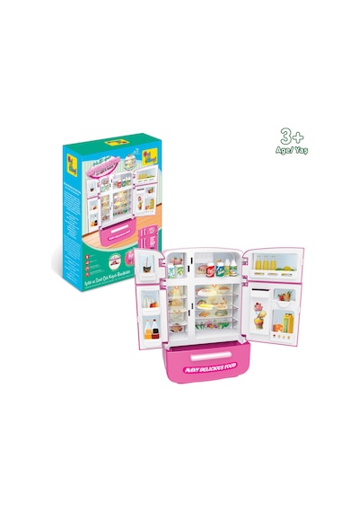Ogi Mogi Toys Işıklı Ve Sesli Çok Kapılı Buzdolabı Eğitici Rol Yapma Oyuncağı