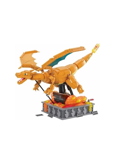 Mey İthalat Hmw05 Mega Pokémon Hareketli Charizard 1664 Parça +12 Yaş
