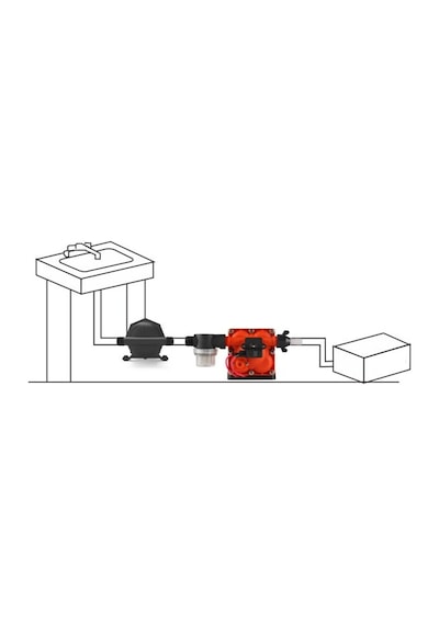 Sealux Marine  1lt Litre Basınçlı Tankı