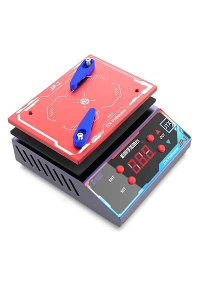 Jtx Jp-1 300w Anakart Katmanlama Kalay Dikim Tutkal Kaldırma Isıtma Masa Aracı Için Evrensel Ön Isıtma Katmanlama Platformu