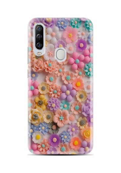 General Mobile Gm 20 Pro Kılıf Boutique Baskılı Resimli Rengarenk Papatyalar Pcode -060