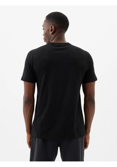 Gap 856659010 V-everyday Soft Basic Logo T Erkek Tişört Siyah